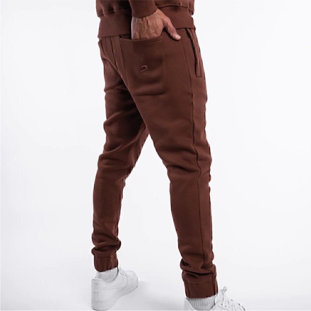 Boxraw | Brown Johnson Jogger Sweatpant Joggers - Picture 7 of 7